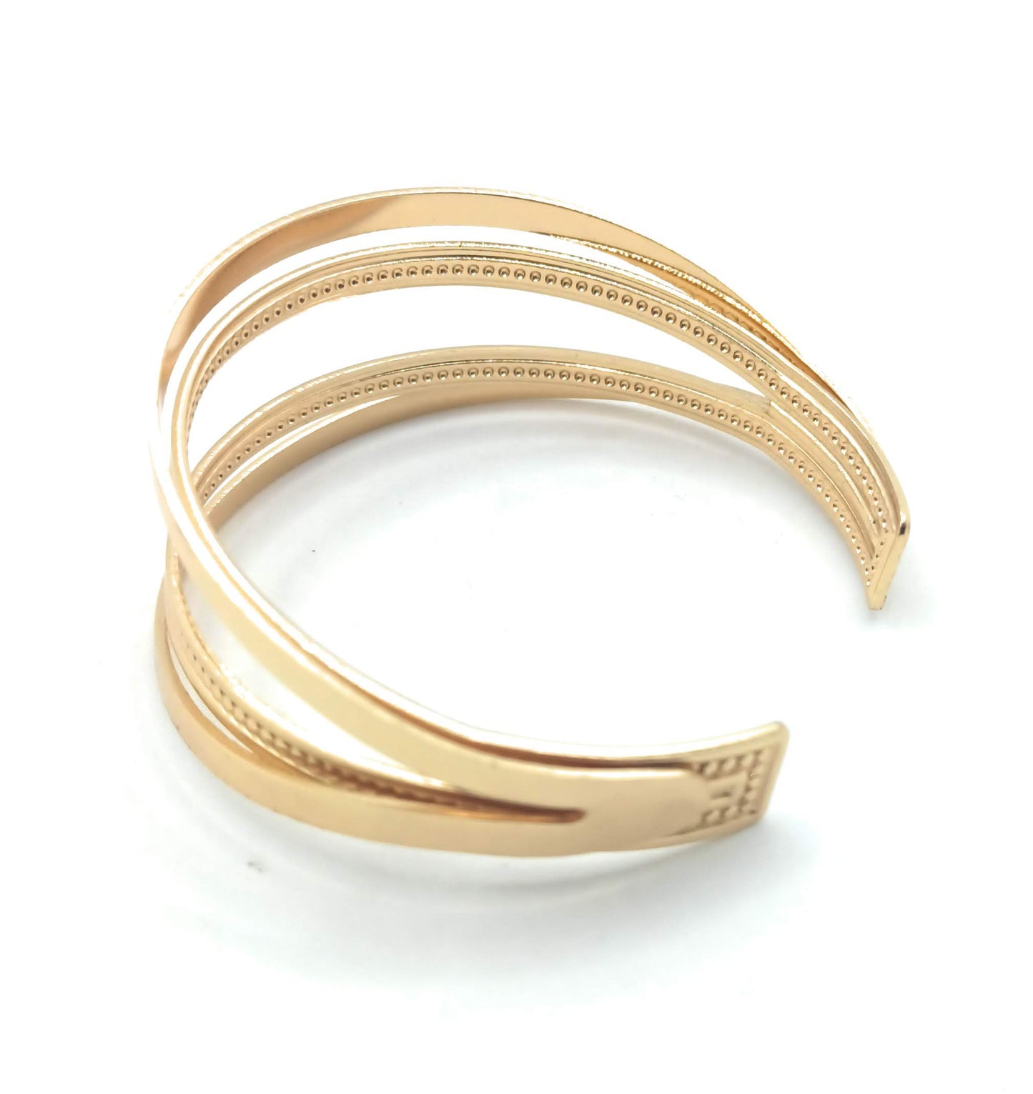 Brazalete Dorado · Aros Oro