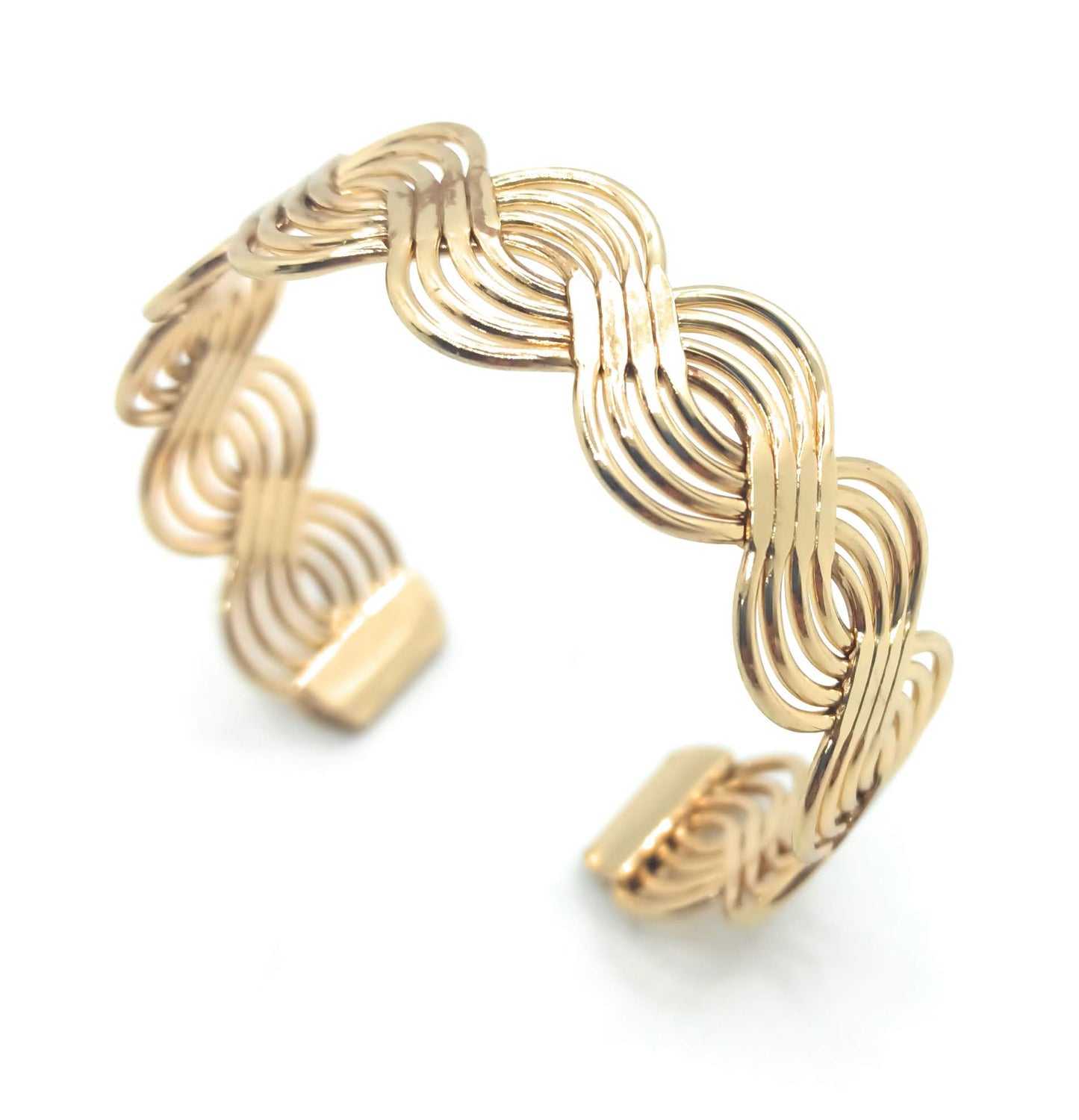 Brazalete Dorado · Círculos Oro