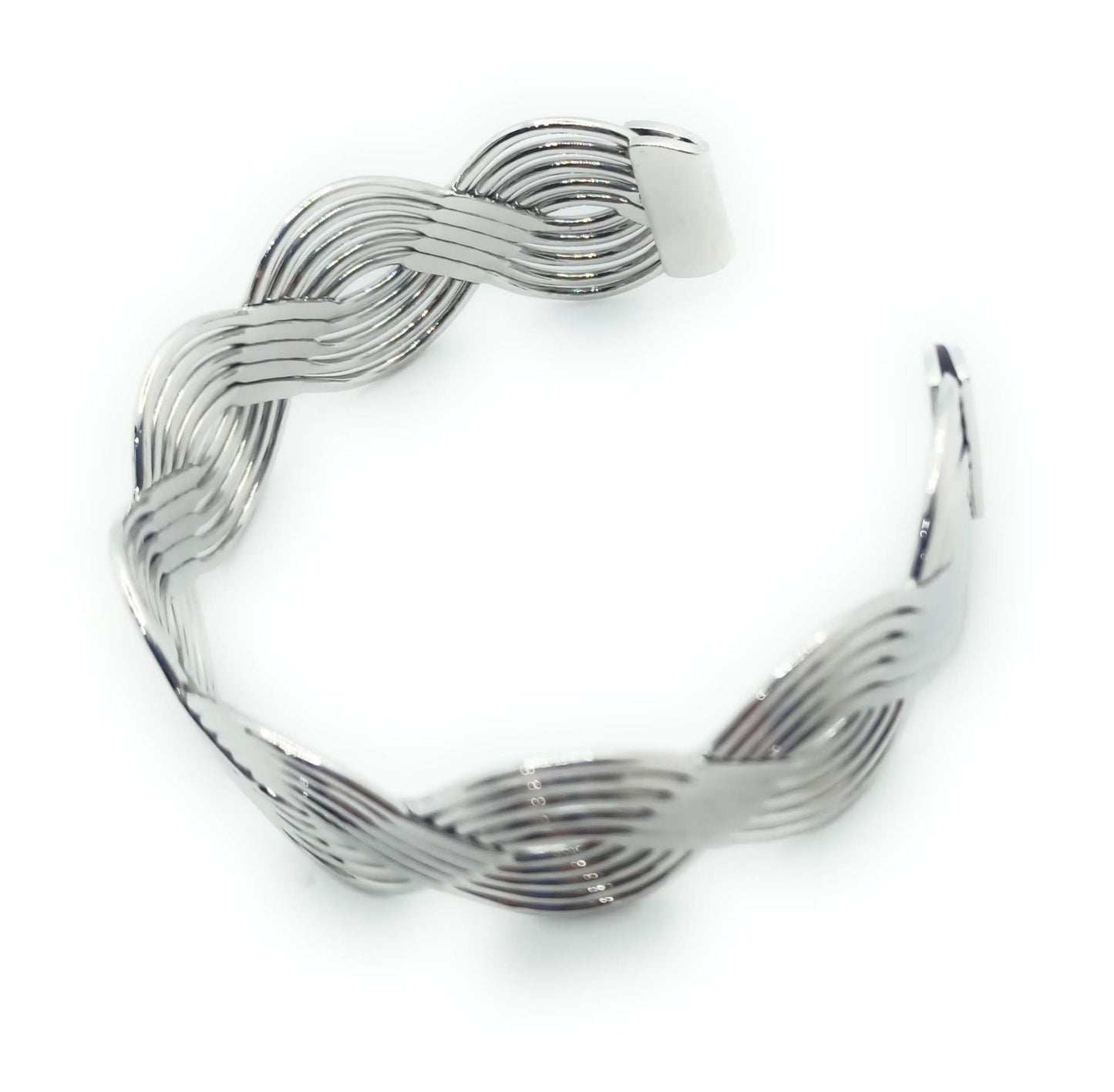 Brazalete Plateado · Círculos Plata