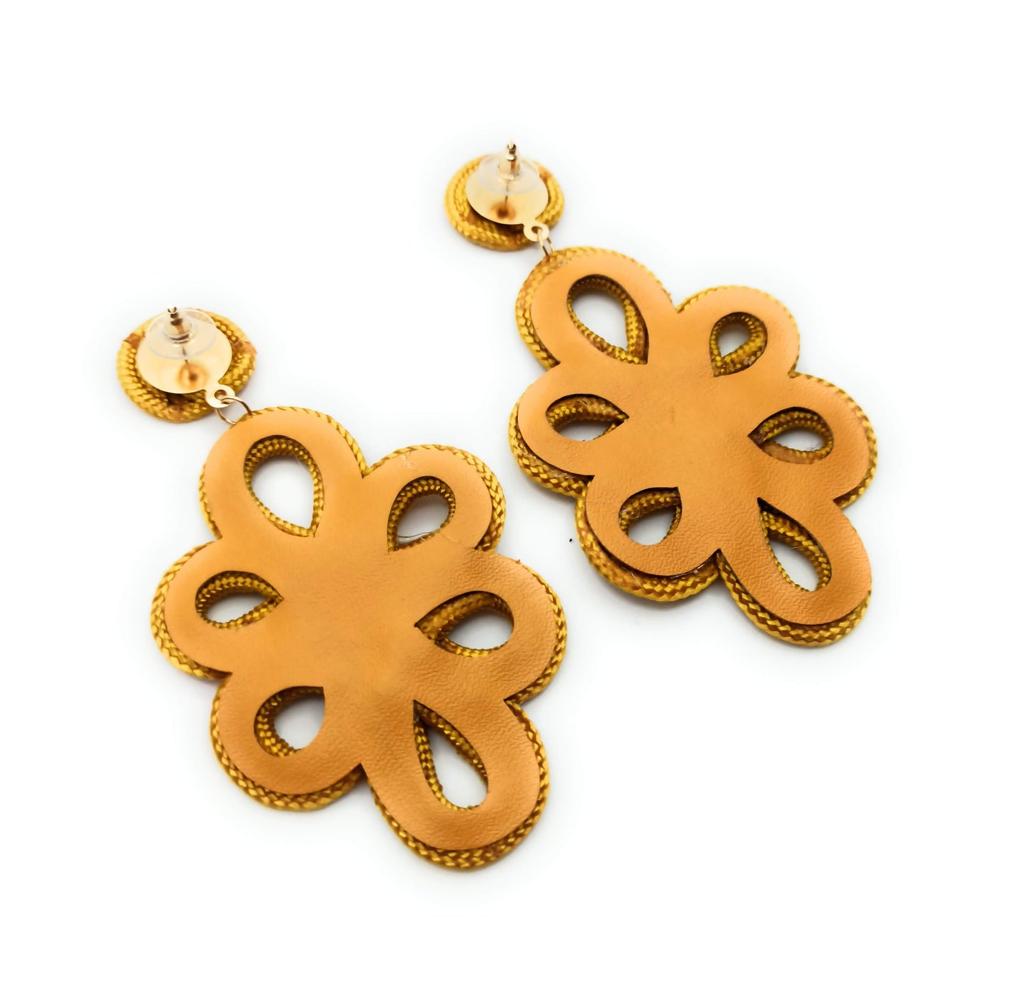 Pendientes Largos de Fiesta y Flamenca – Ligereza y Estilo Andaluz · Mostaza