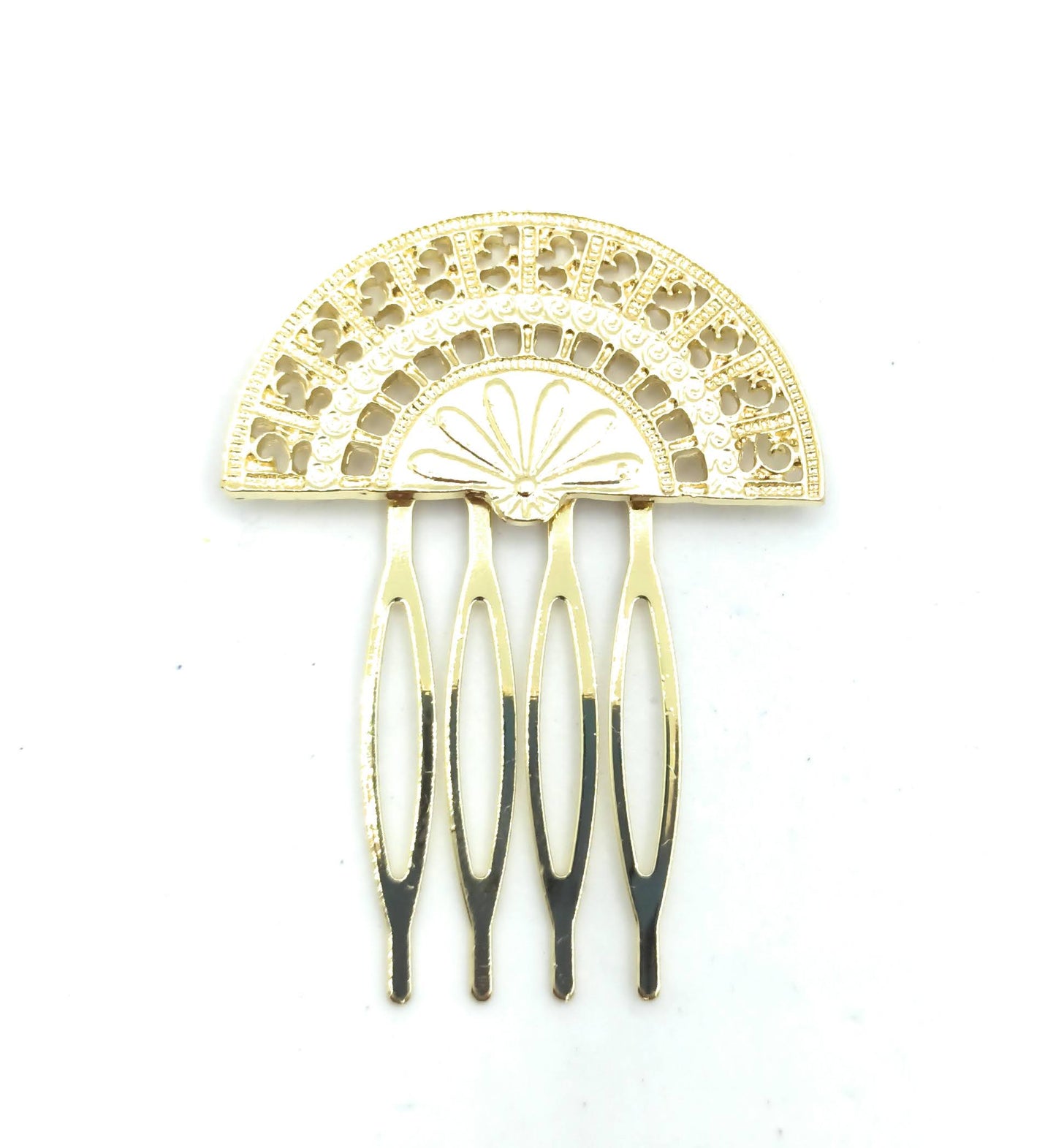 Peinetas Doradas Pequeñas · Abanicos Talla S (Pack 2 uds) última unidad!