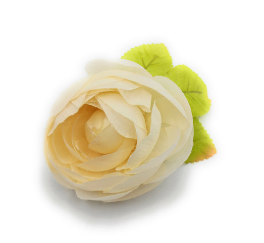 Broche Clip Flamenco Floral · Flor Marfil (última unidad!)