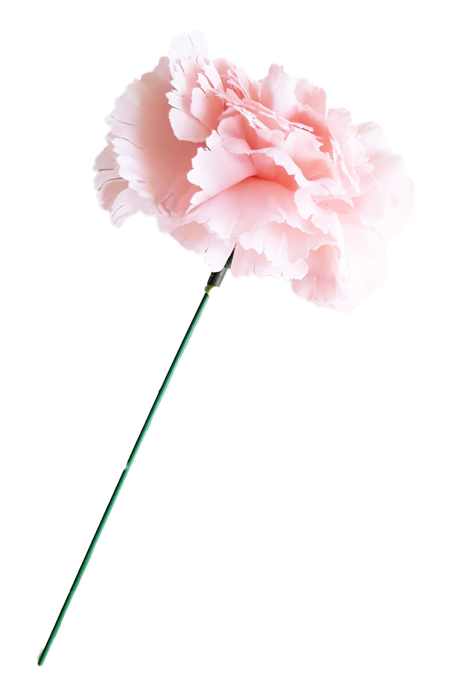 Clavel Flamenco Flor Pelo Ø9cm · Rosa Claro