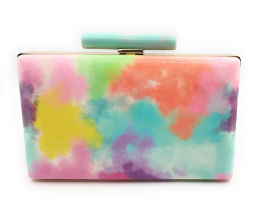 Cartera De Mano Bolso Fiesta · Multicolor Modelo 3 (única unidad!)