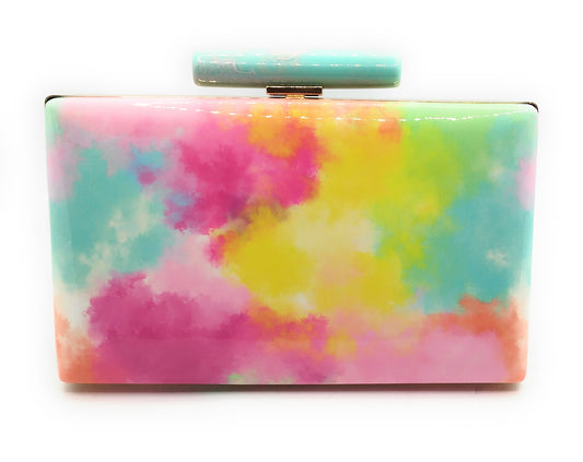 Cartera De Mano Bolso Fiesta · Multicolor Modelo 5 (única unidad!)