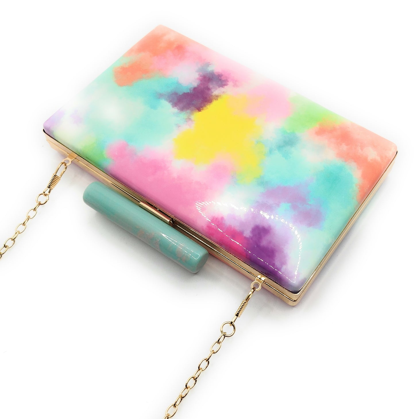 Cartera De Mano Bolso Fiesta · Multicolor Modelo 3 (única unidad!)