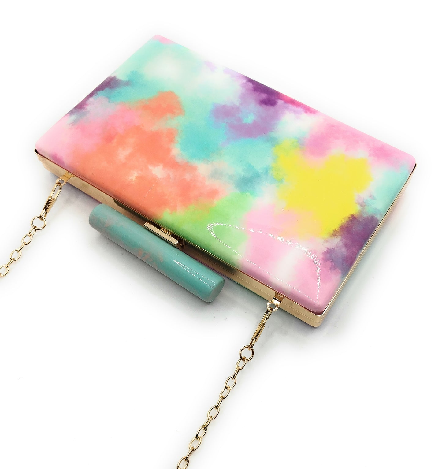 Cartera De Mano Bolso Fiesta · Multicolor Modelo 3 (única unidad!)