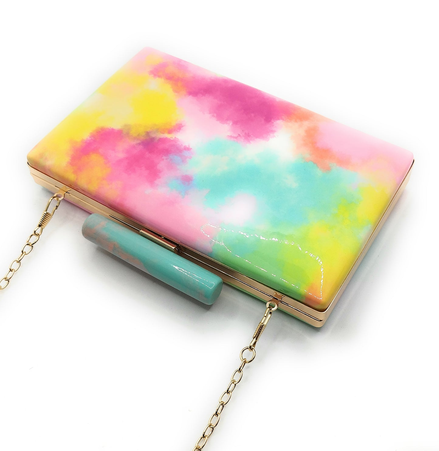 Cartera De Mano Bolso Fiesta · Multicolor Modelo 5 (única unidad!)