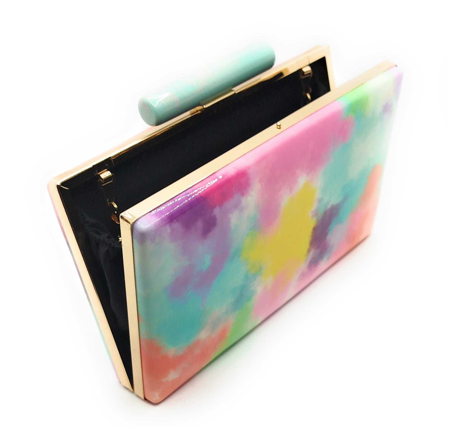 Cartera De Mano Bolso Fiesta · Multicolor Modelo 3 (única unidad!)