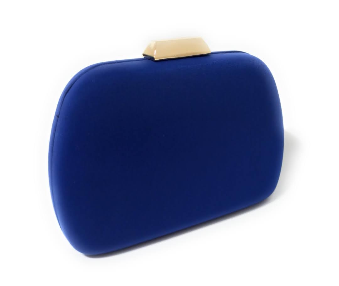 Bolso Fiesta Bombonera Cartera de mano · Azul Oro
