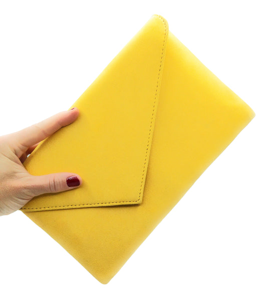 Cartera De Mano Grande · Mostaza (última unidad!)