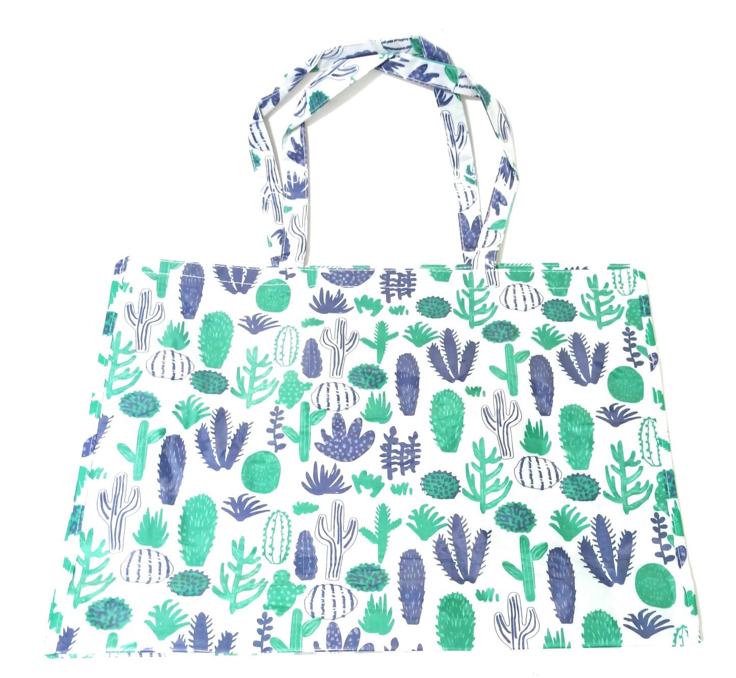 Bolso Grande Playa de Plástico reciclado · Cáctus (última unidad!)