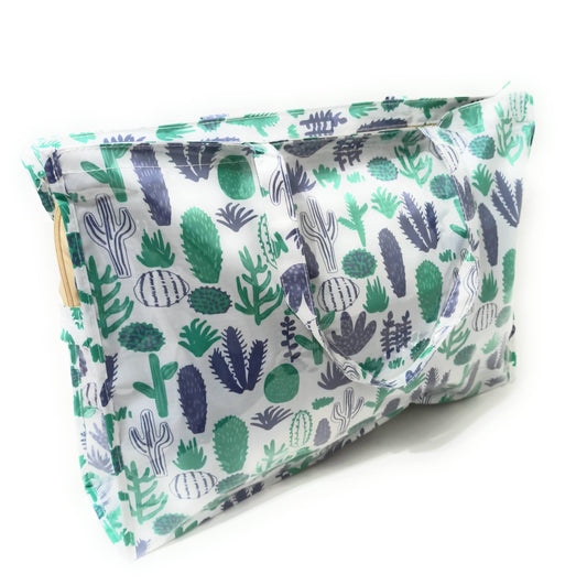 Bolso Grande Playa de Plástico reciclado · Cáctus (última unidad!)