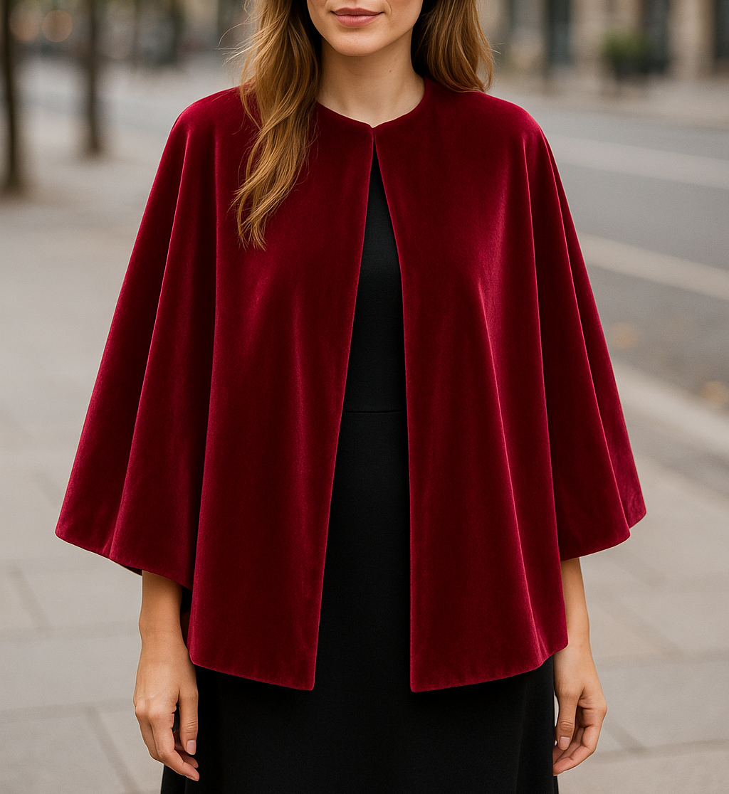 Capa de Terciopelo · Rojo Frambuesa (últimas unidades!)