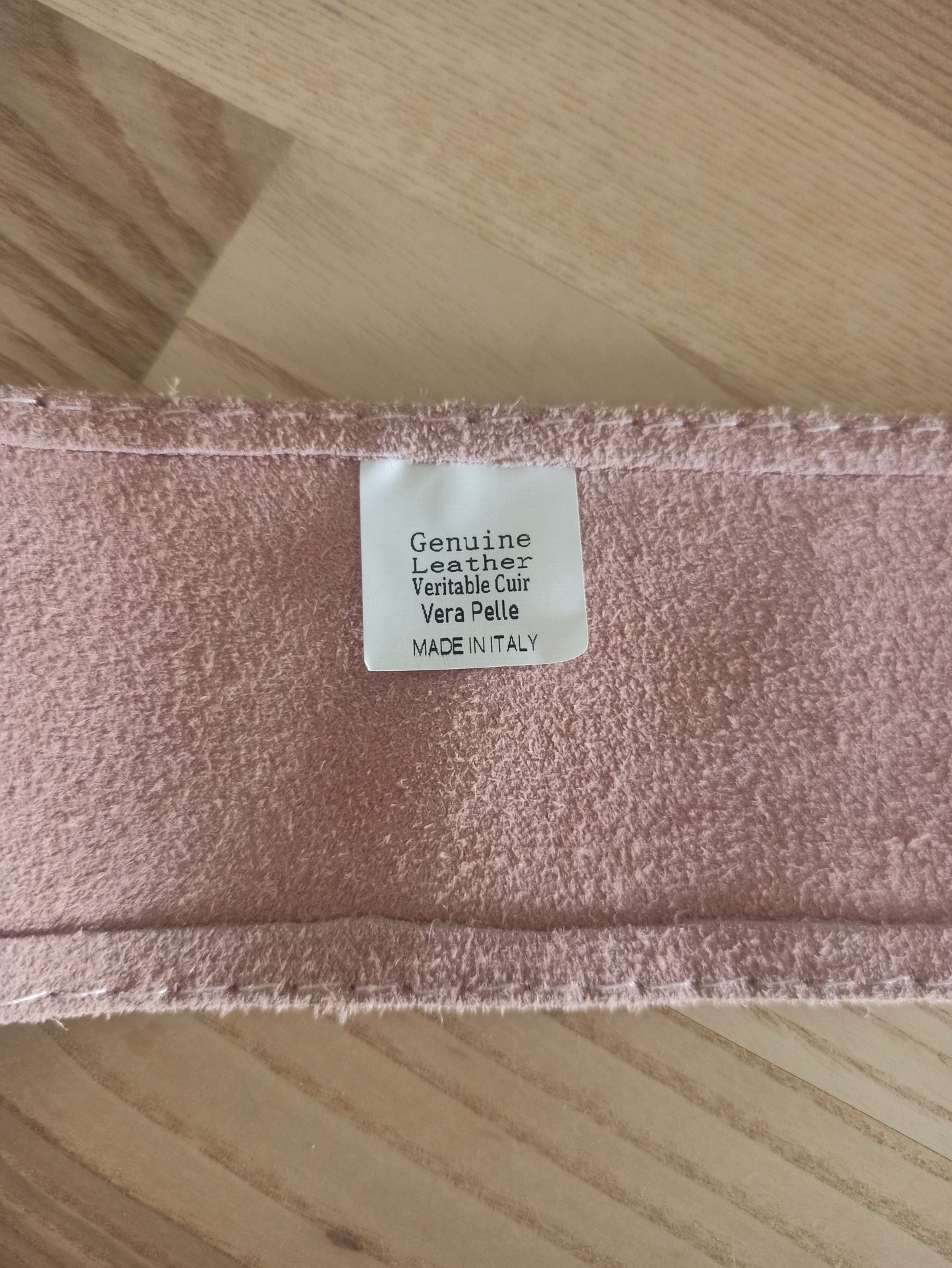 Cinturón de Ante Ajustable, talla única de S a XL · Rosa (última unidad!)