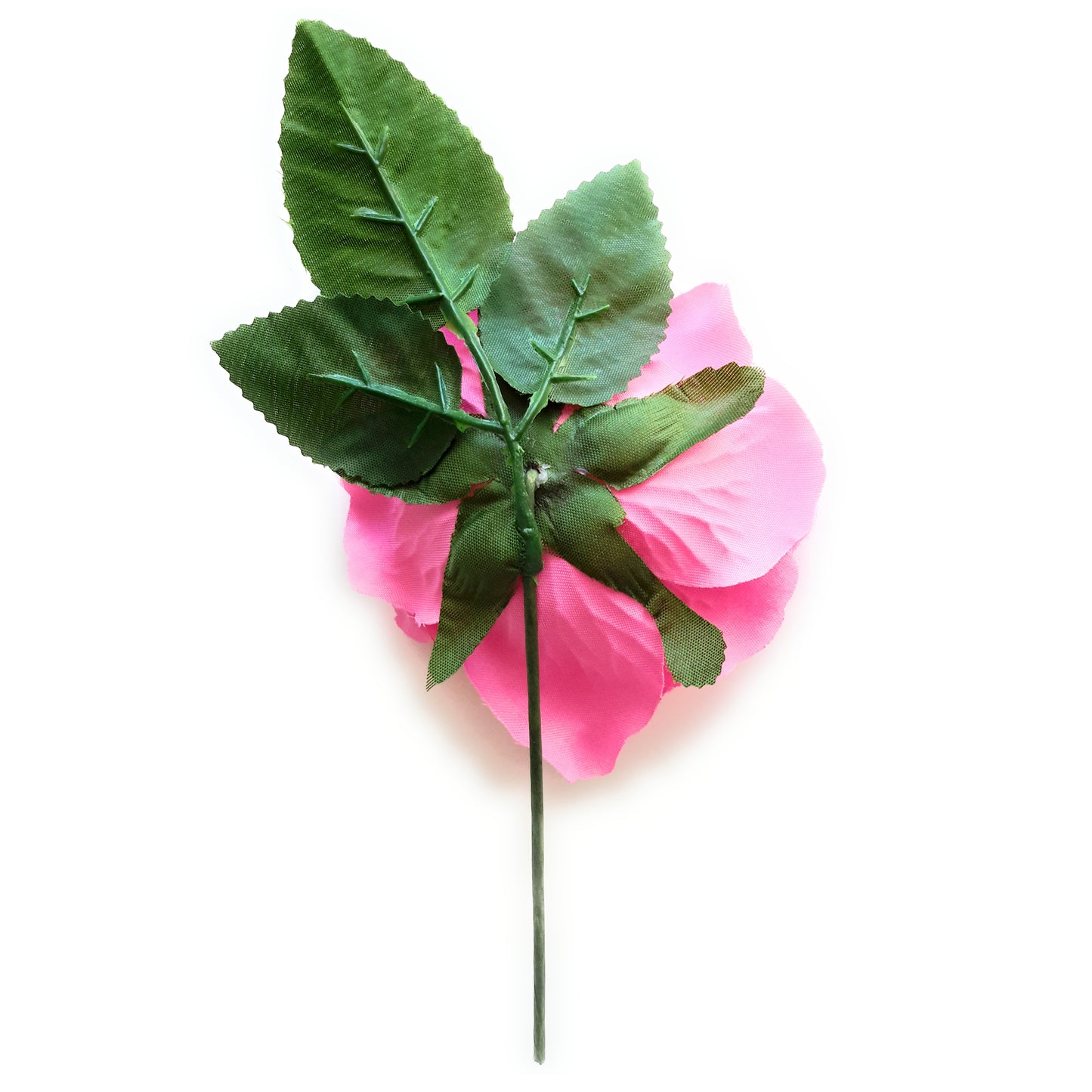 Flor Flamenca Pelo Mediana Ø13cm · Rosa