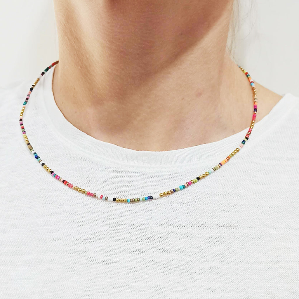 Collar de Cuentas · Multicolor