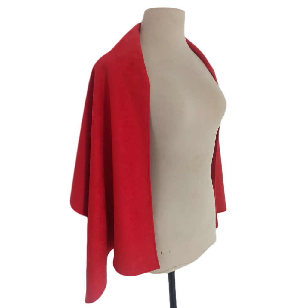 Estola Chal de Antelina (155x48cm) · Rojo Granate