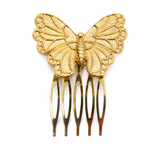 Peineta Doradas Mediana · Mariposa Talla M (últimas unidades!)