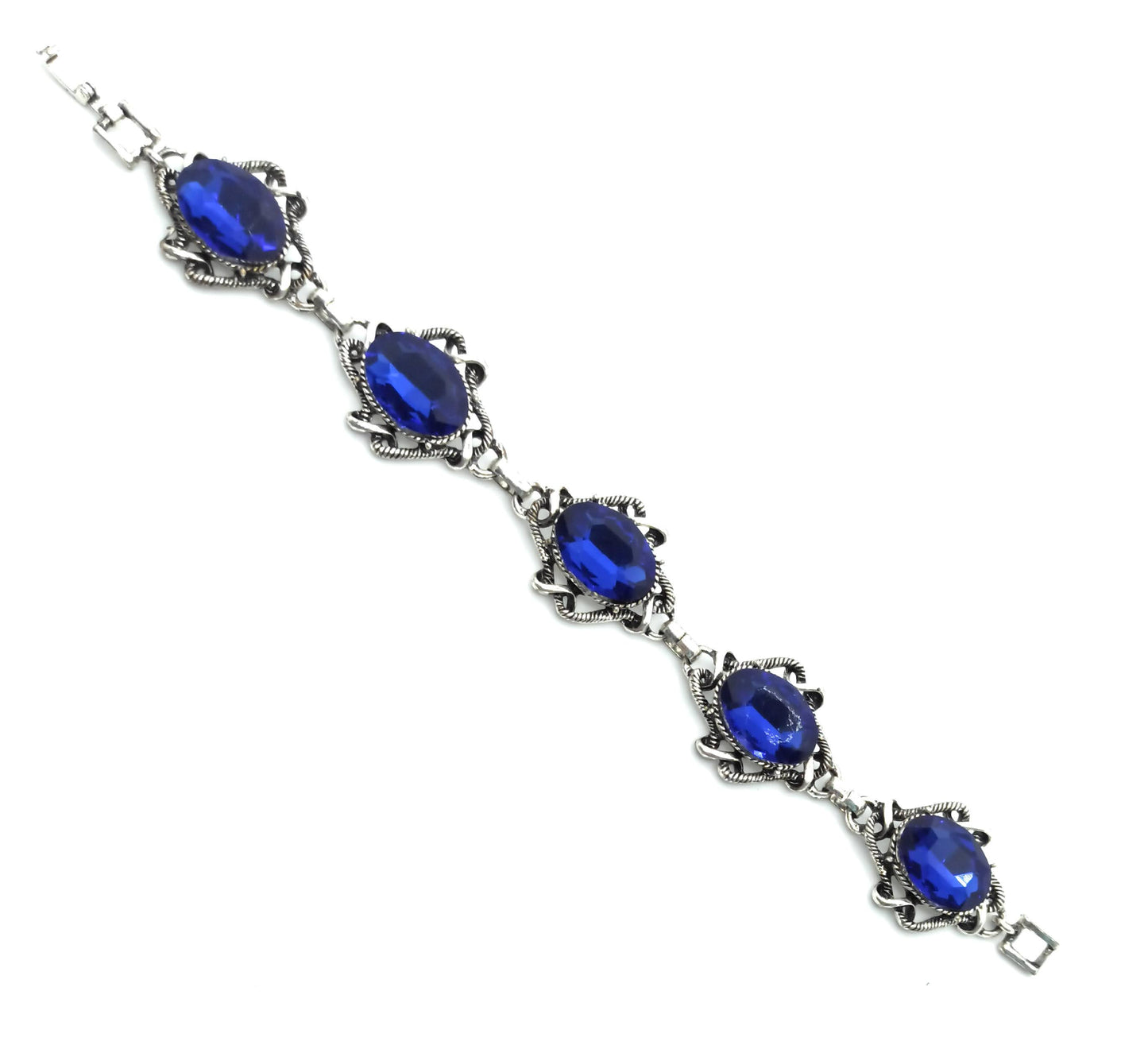 Pulsera Cristales · Azul (última unidad!)