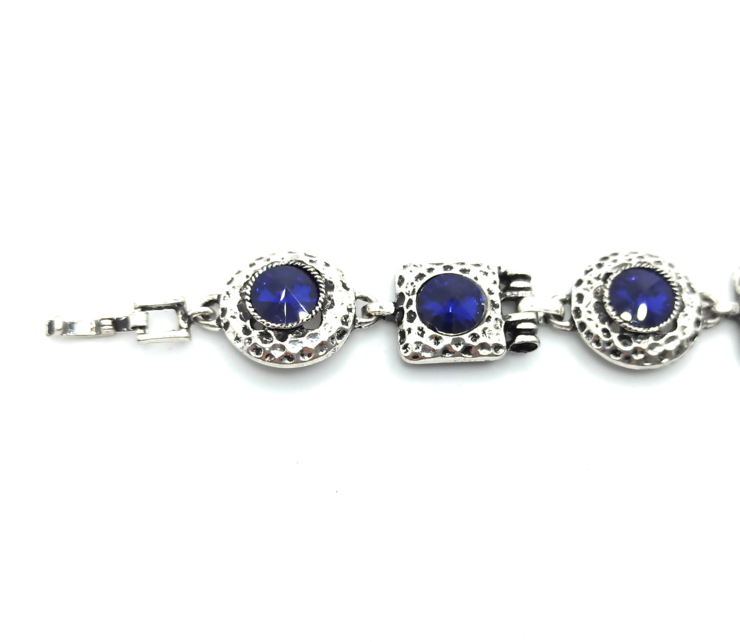 Pulsera Cristales · Azul