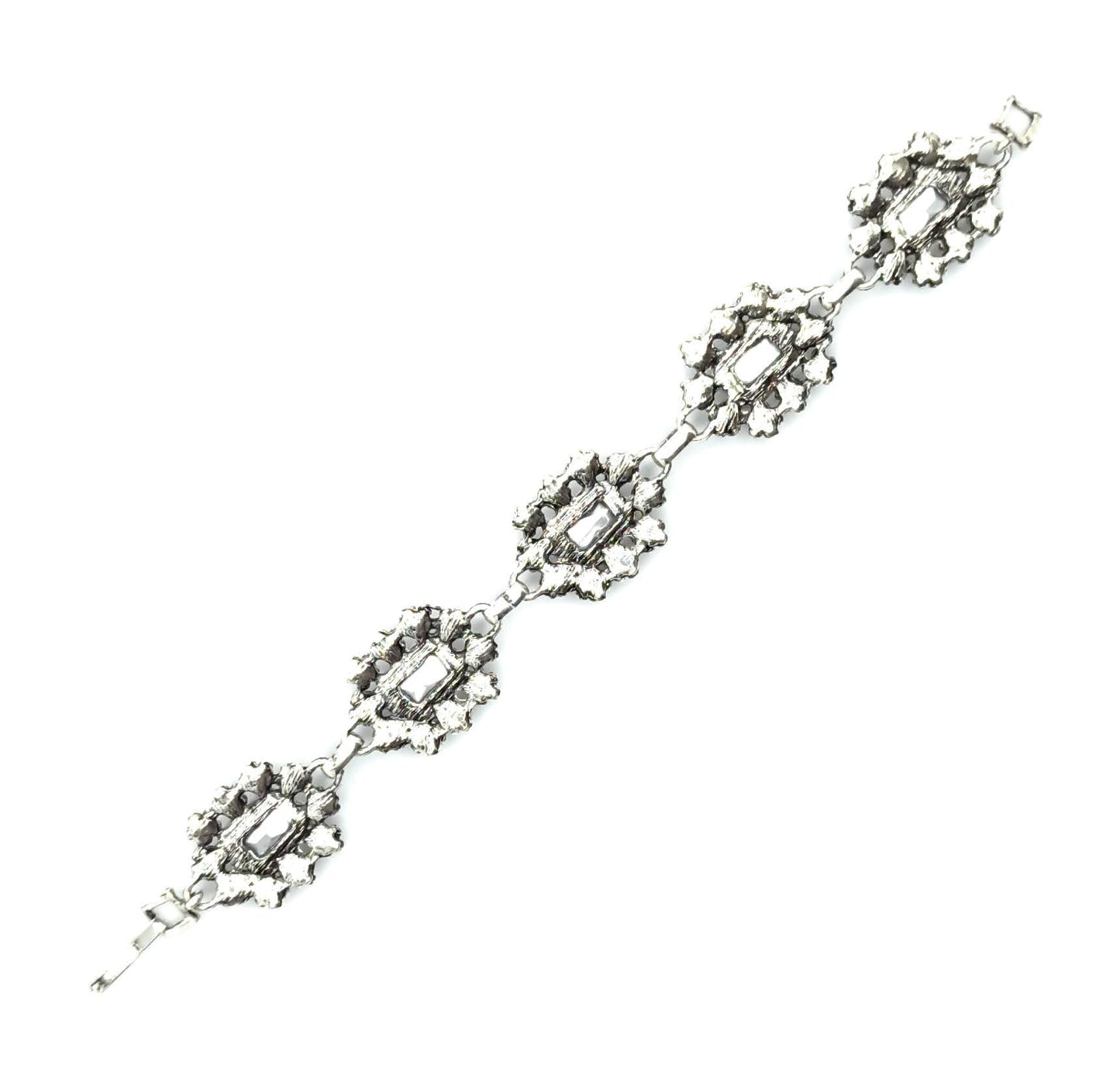 Pulsera Cristales · Blanco