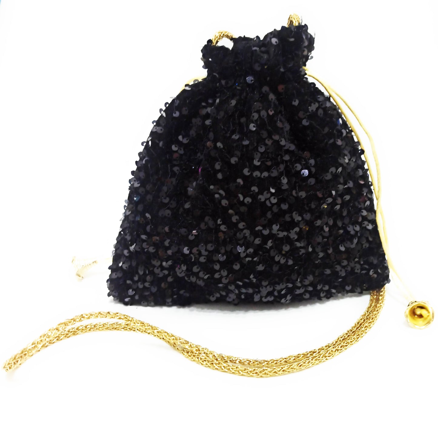 Saco Bolso De Mano de Fiesta · Lentejuelas Negro (última unidad!)