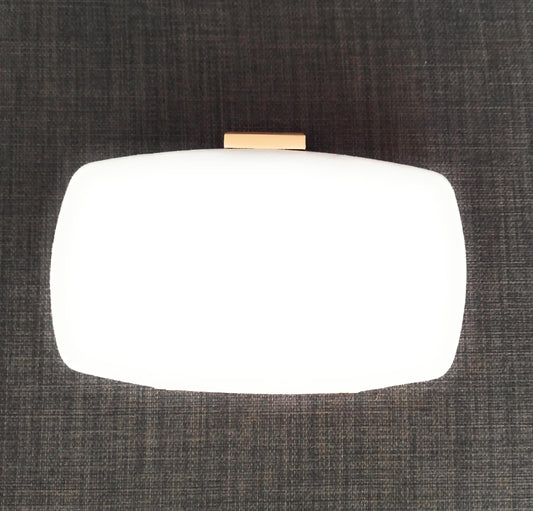Cartera De Mano Bolso Fiesta · Ante Ovalado Blanco