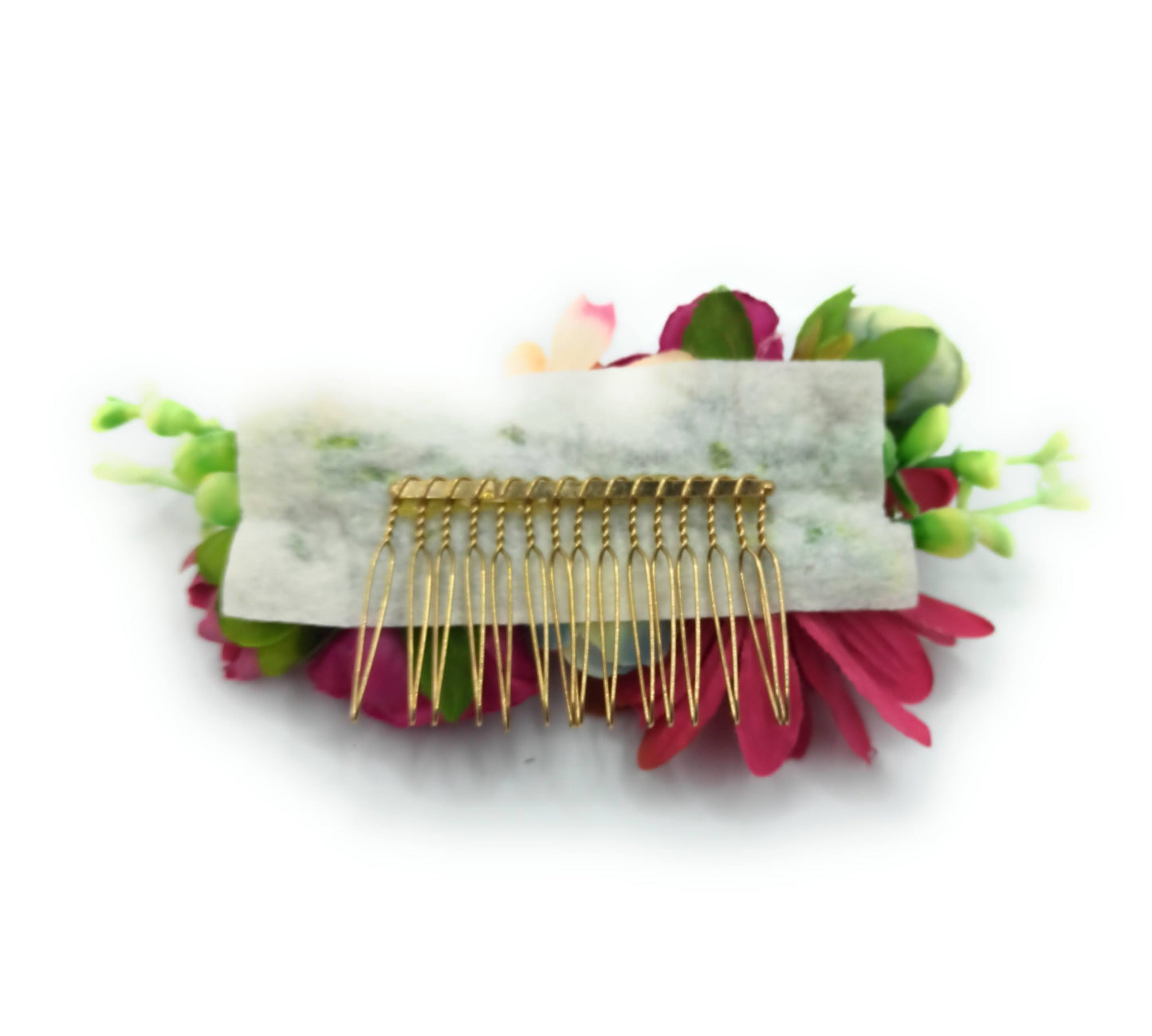 Peineta Floral Flamenca Bodas Fiestas · Multicolor (última unidad!)