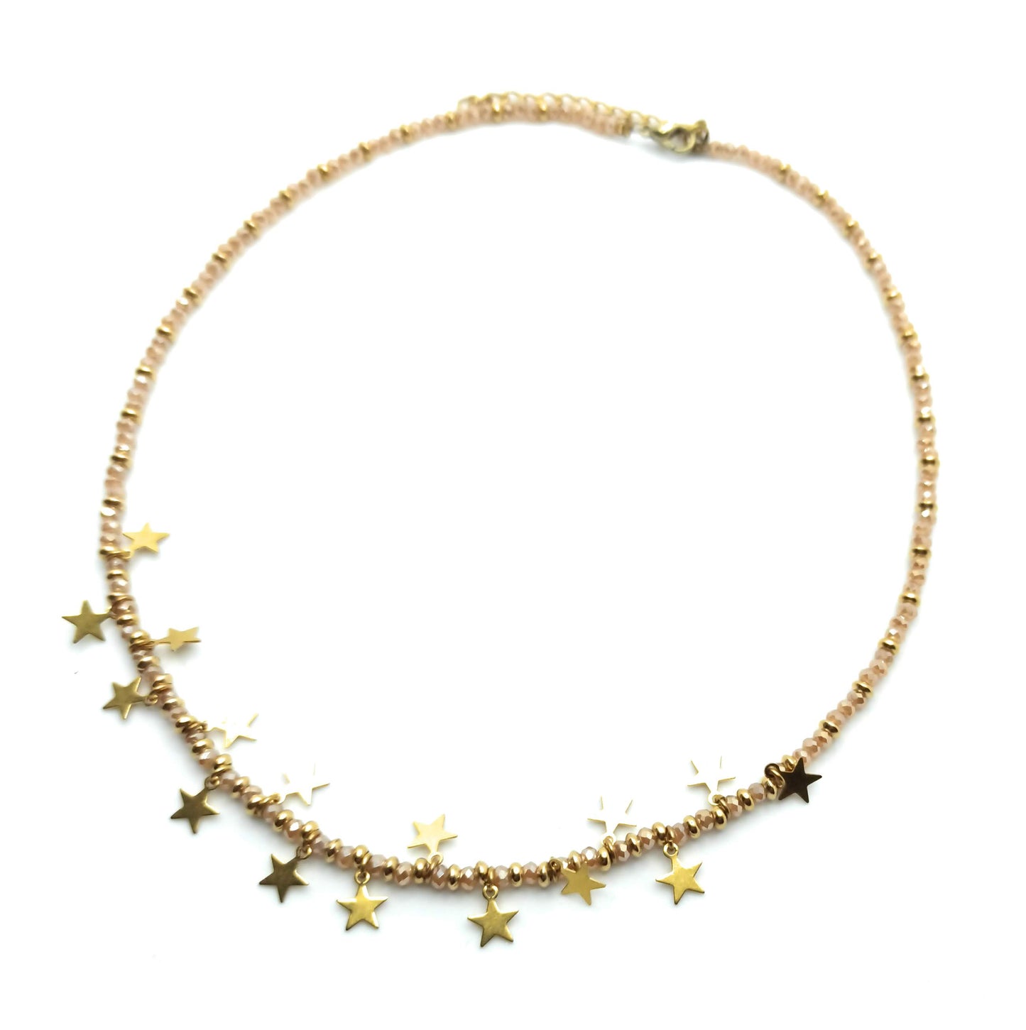 Gargantilla Estrellitas · Dorado