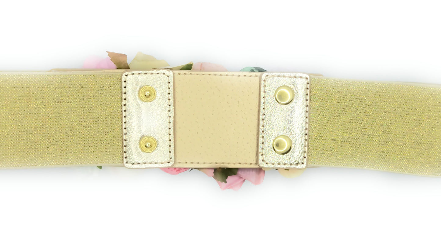 Cinturón de Flores · Oro Multi