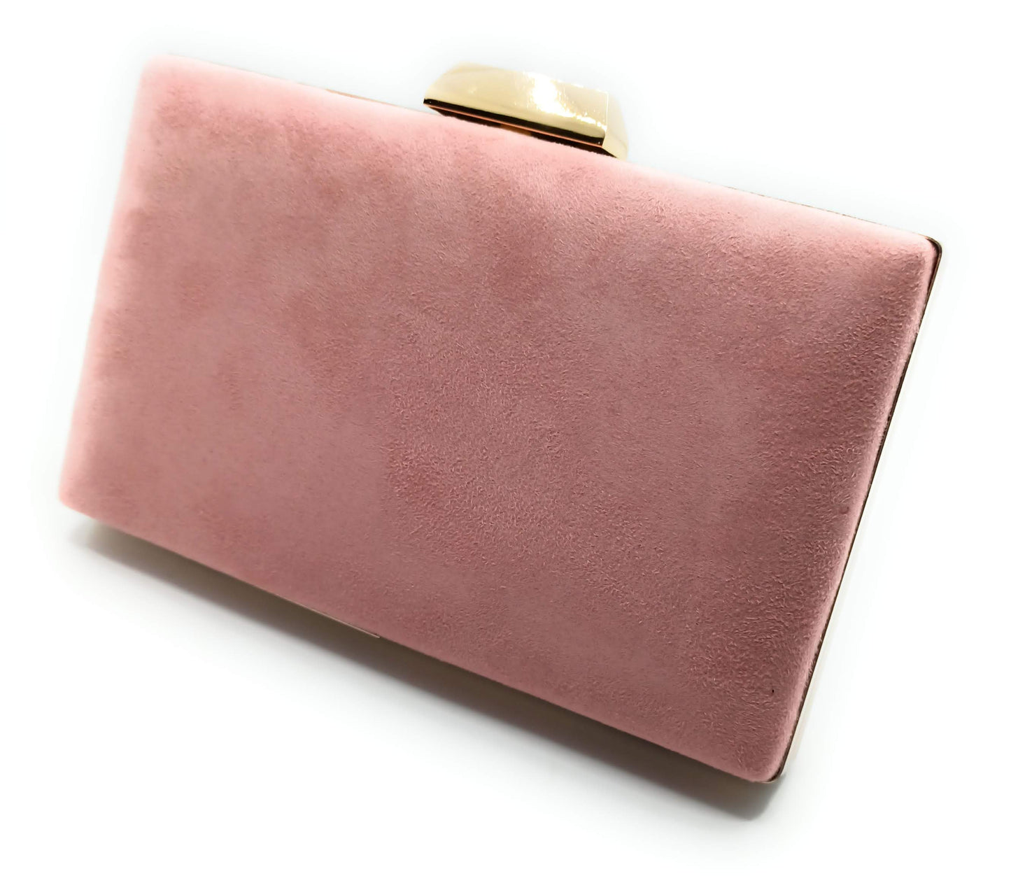 Cartera De Mano Bolso Fiesta · Cruzado Ante Rosa Viejo (últimas unidades!)