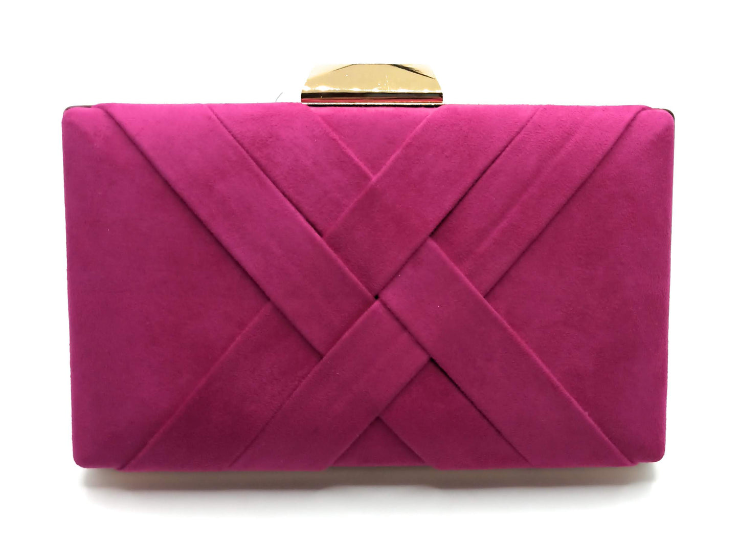 Cartera De Mano Bolso Fiesta · Cruzado Ante Buganvilla