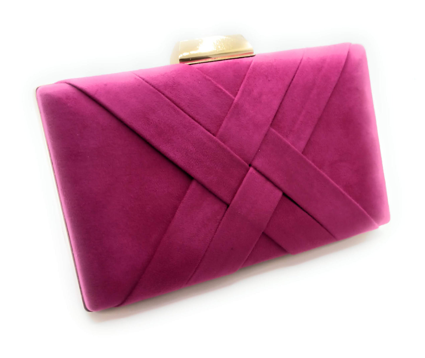 Cartera De Mano Bolso Fiesta · Cruzado Ante Buganvilla