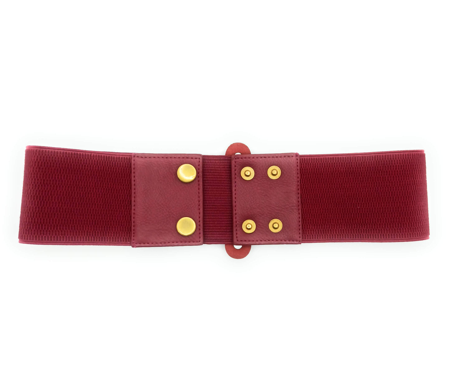 Cinturón Exclusivo Fiesta Cristales · Burdeos Negro