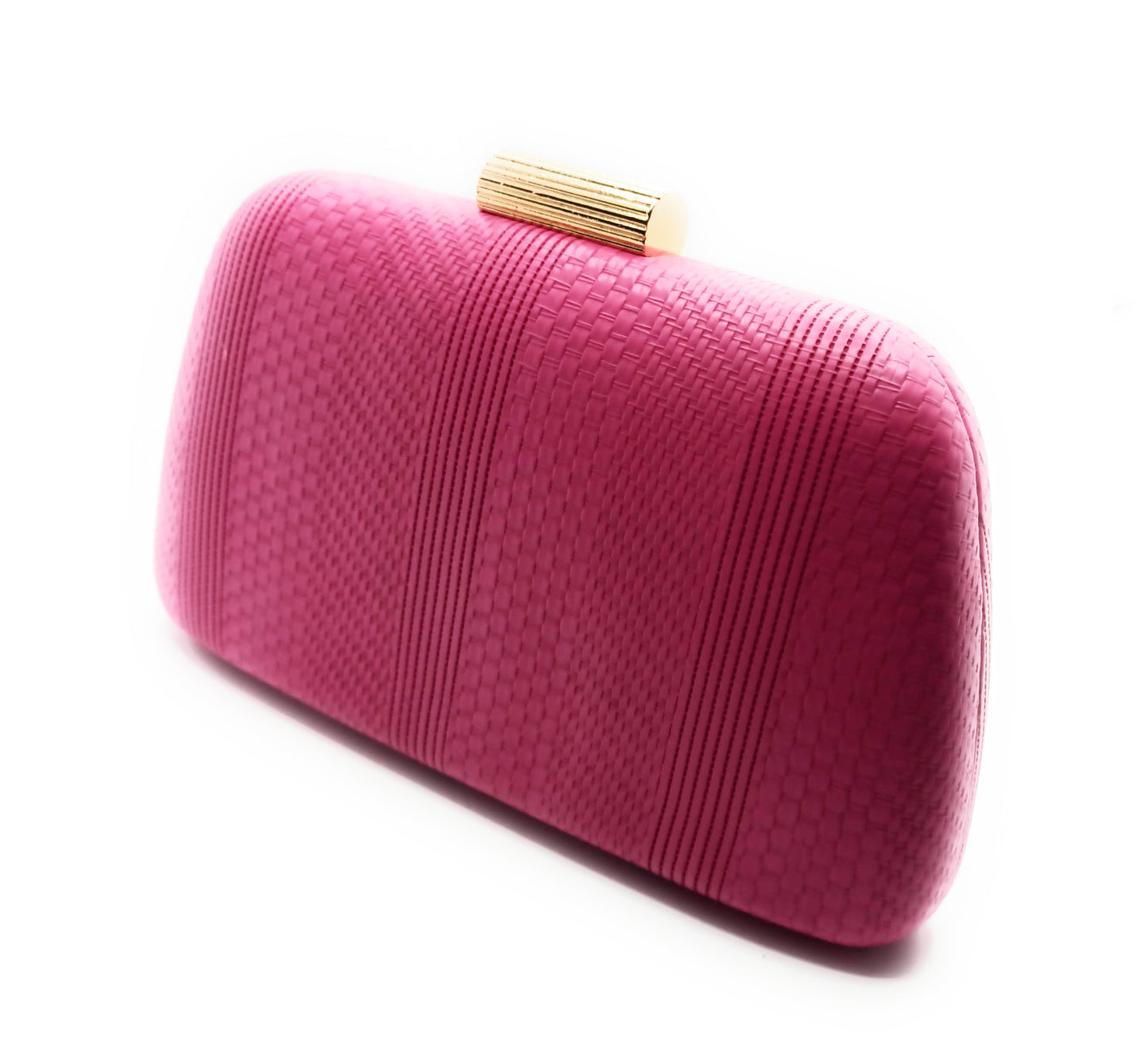 Cartera De Mano Bolso Fiesta · Trenzado Fucsia