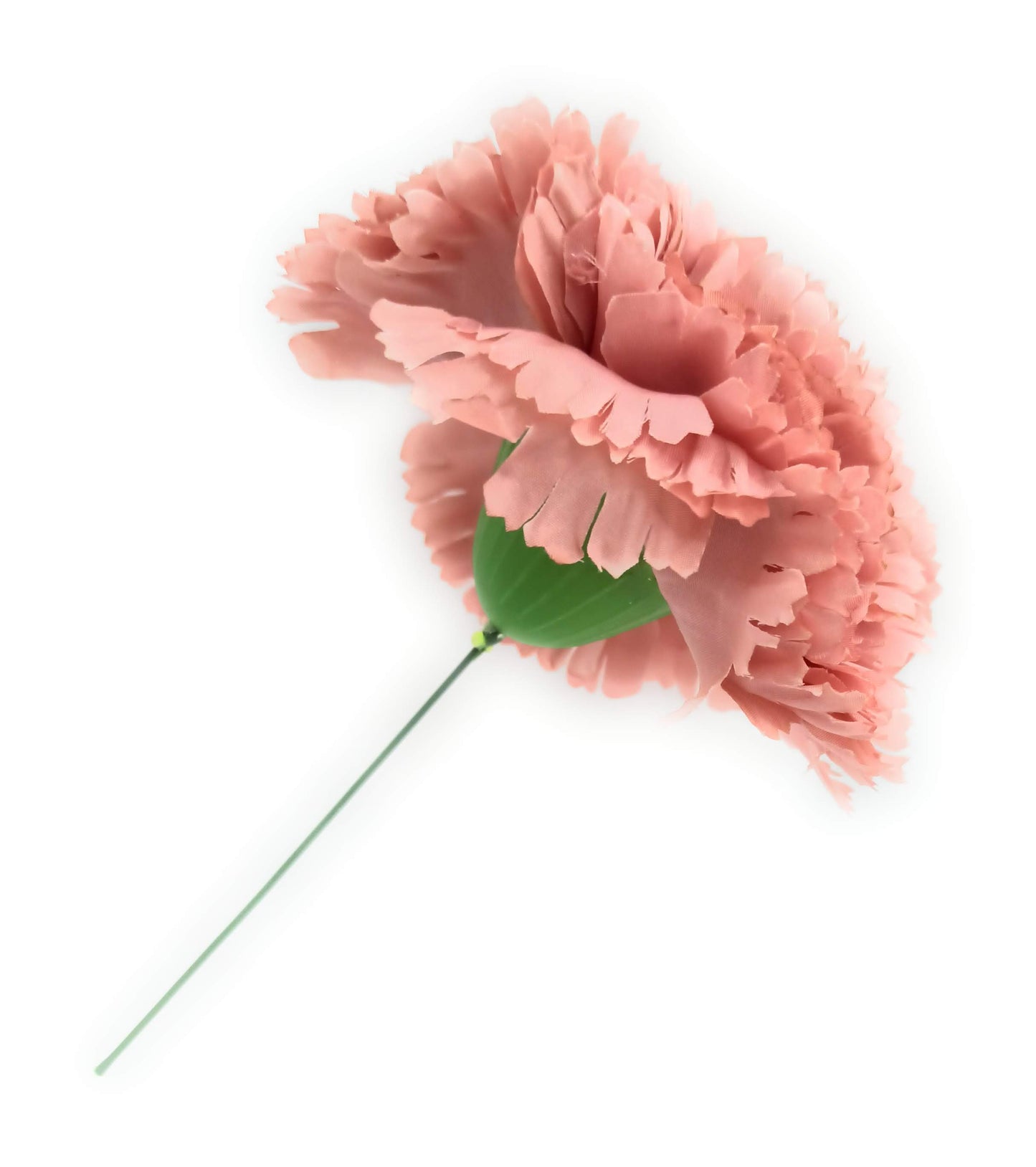Clavel XL Flor Flamenca Grande Adorno Pelo Mujer · Rosa Viejo Claro Ø13cm