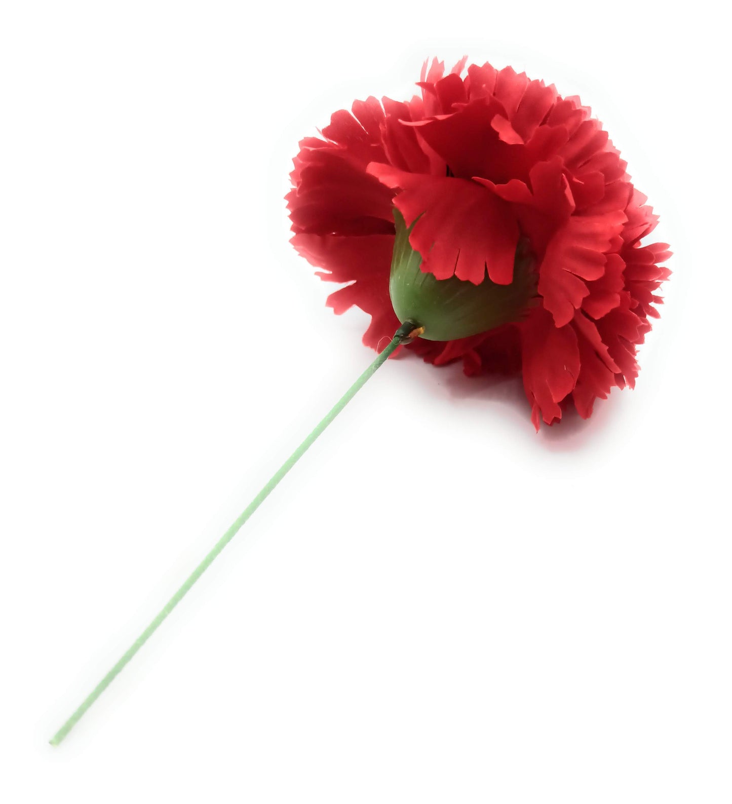 Clavel XL Flor Flamenca Grande Adorno Pelo Mujer · Rojo Ø13cm