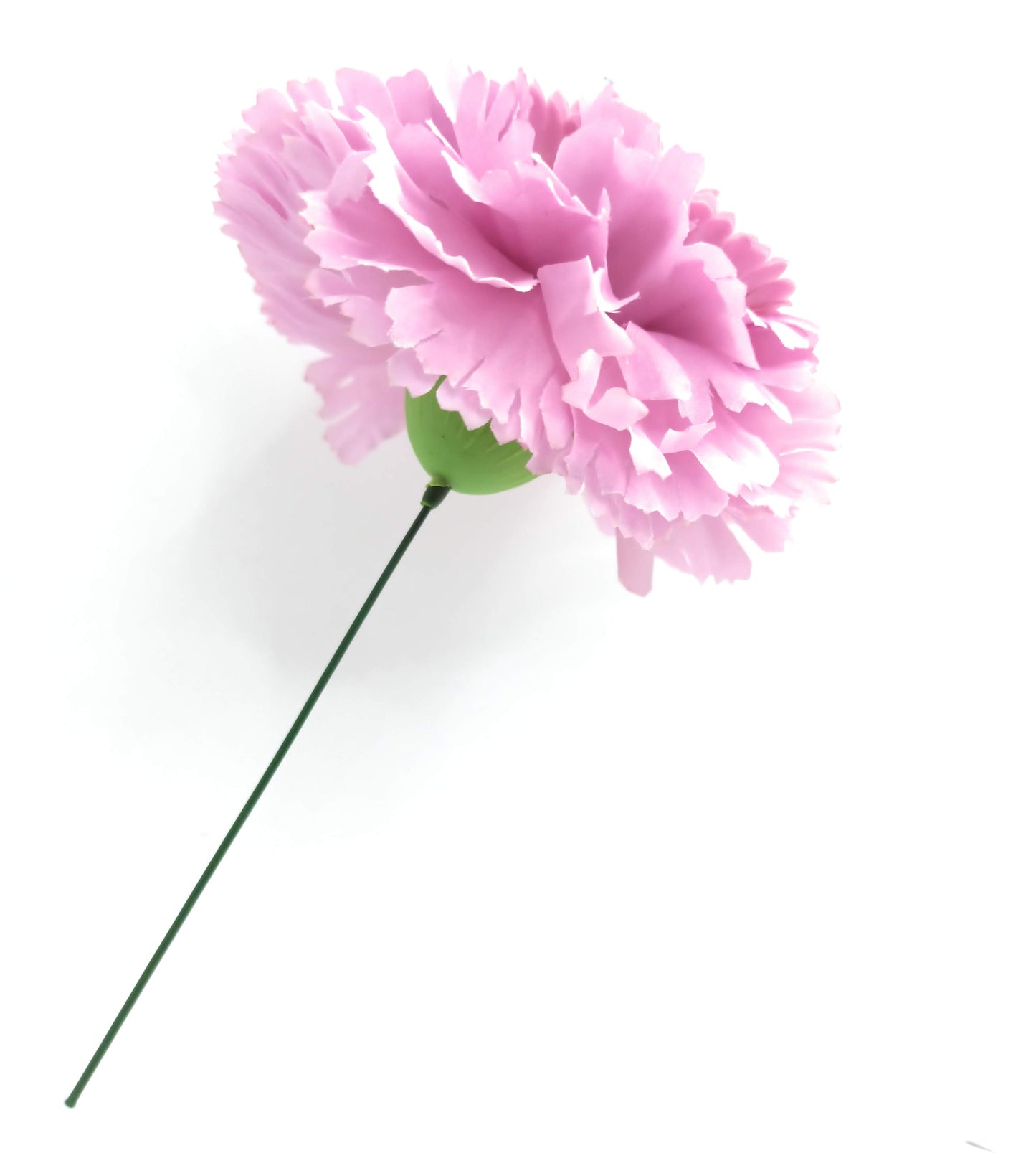 Clavel XL Flor Flamenca Grande Adorno Pelo Mujer · Malva Claro Ø13cm