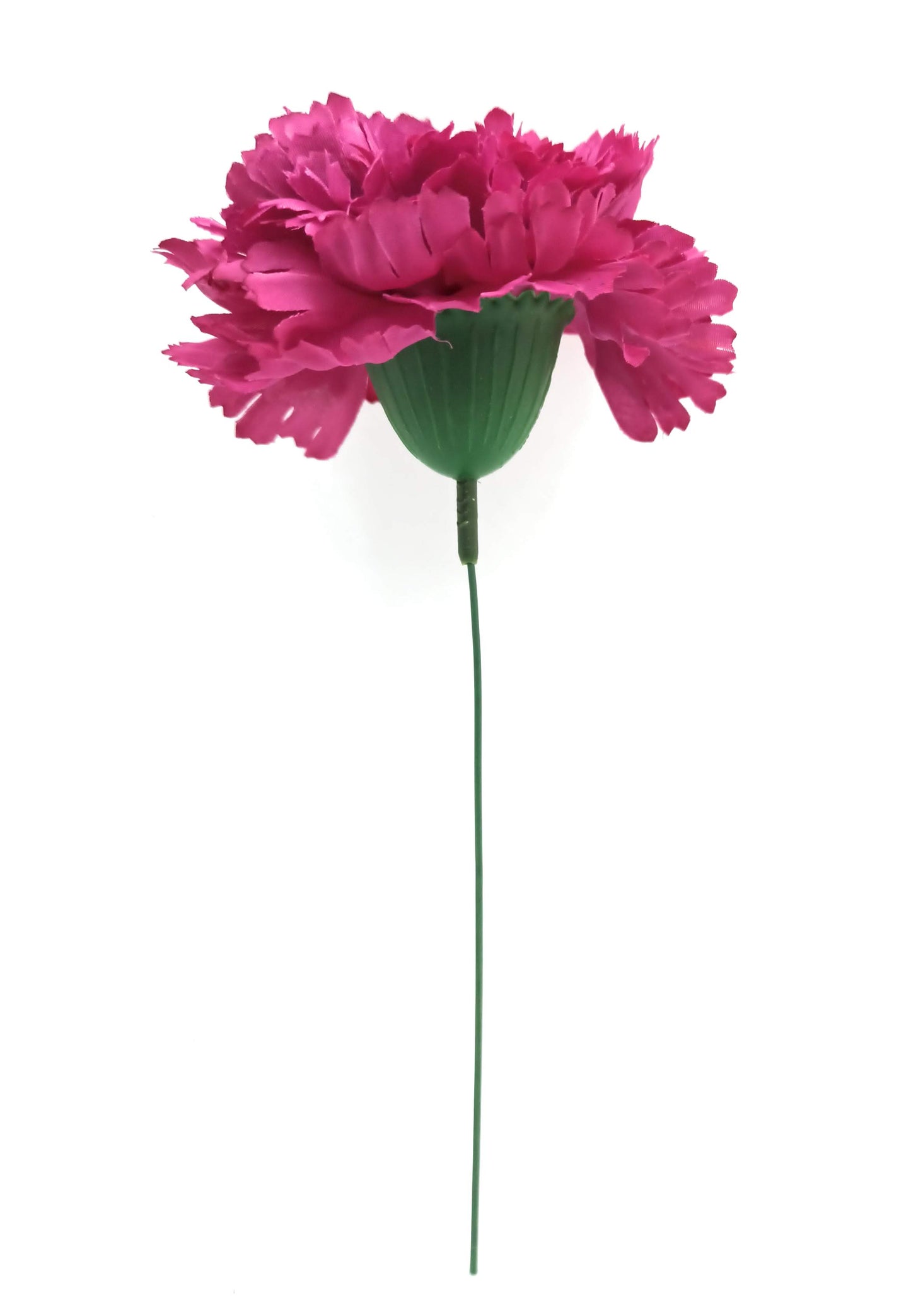 Clavel XL Grande Flamenco Flor Pelo · Buganvilla Ø13cm (última unidad!)