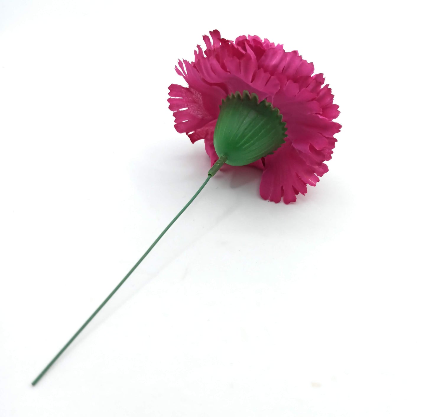 Clavel XL Grande Flamenco Flor Pelo · Buganvilla Ø13cm (última unidad!)