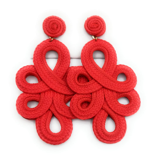 Pendientes Largos de Fiesta y Flamenca – Ligereza y Estilo Andaluz · Negro