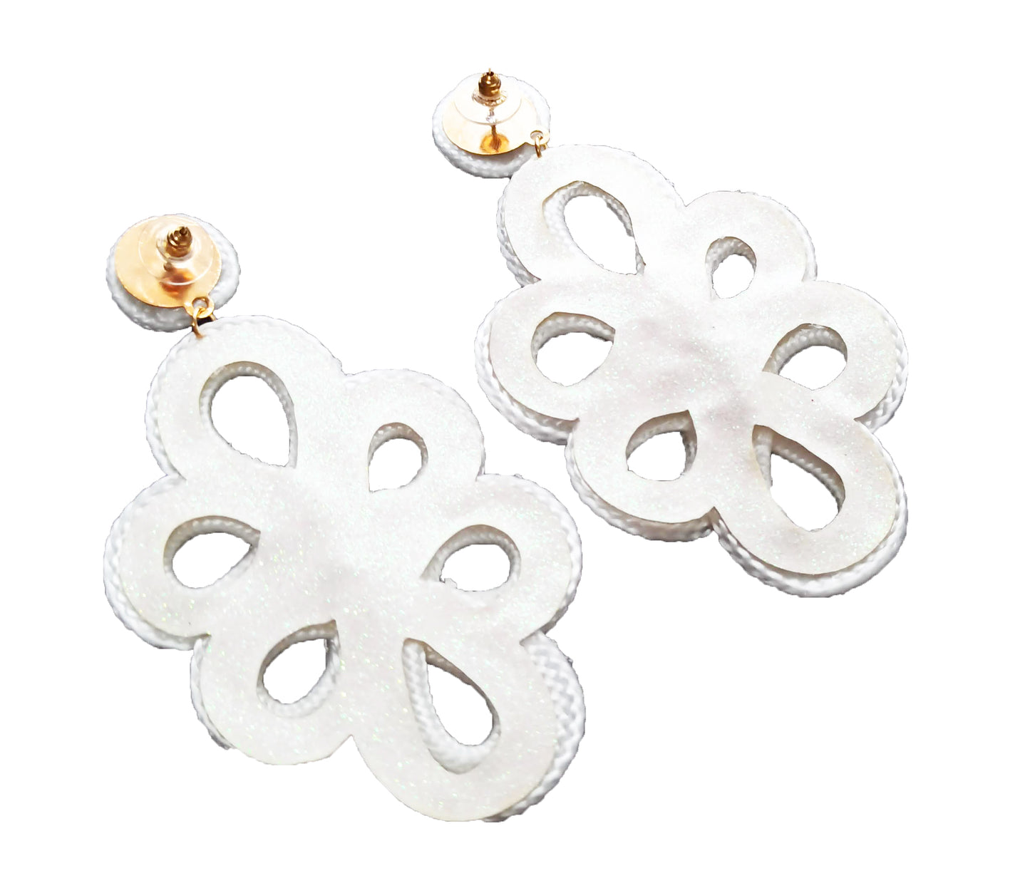 Pendientes Largos de Fiesta y Flamenca – Ligereza y Estilo Andaluz · Marfil