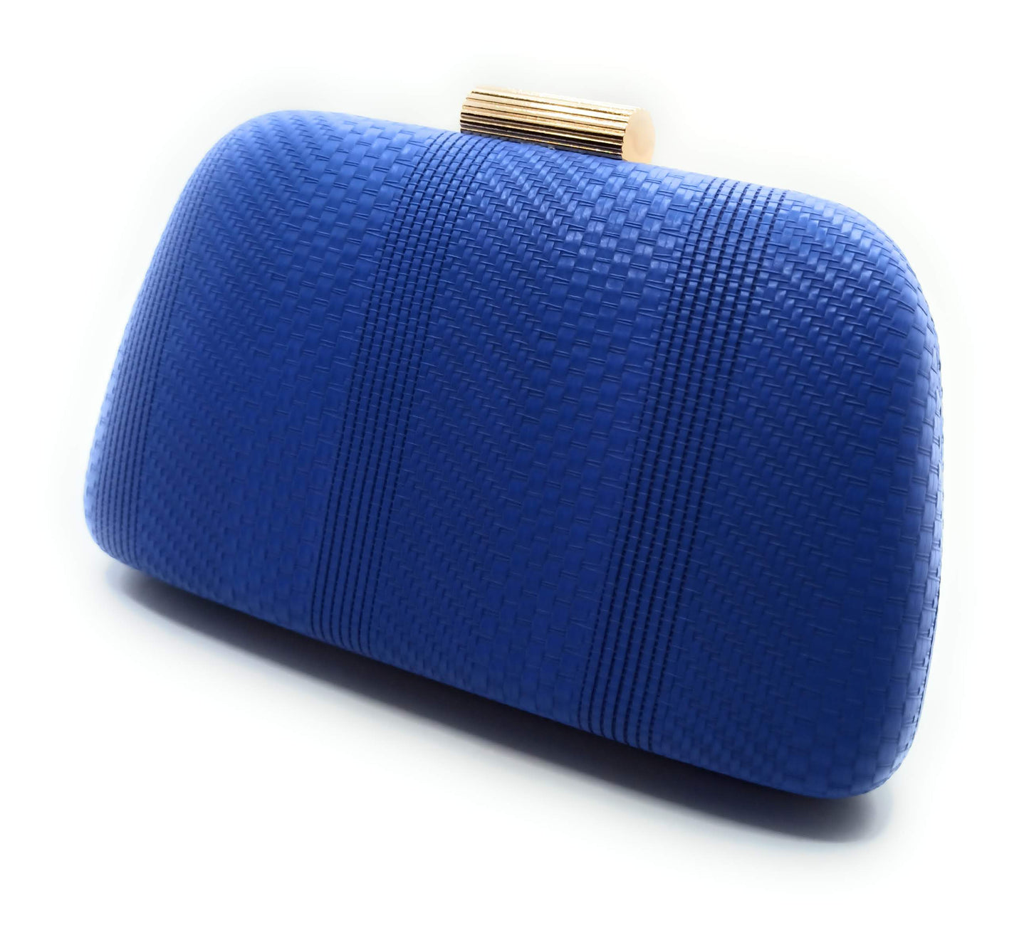 Cartera De Mano Bolso Fiesta · Trenzado Azul