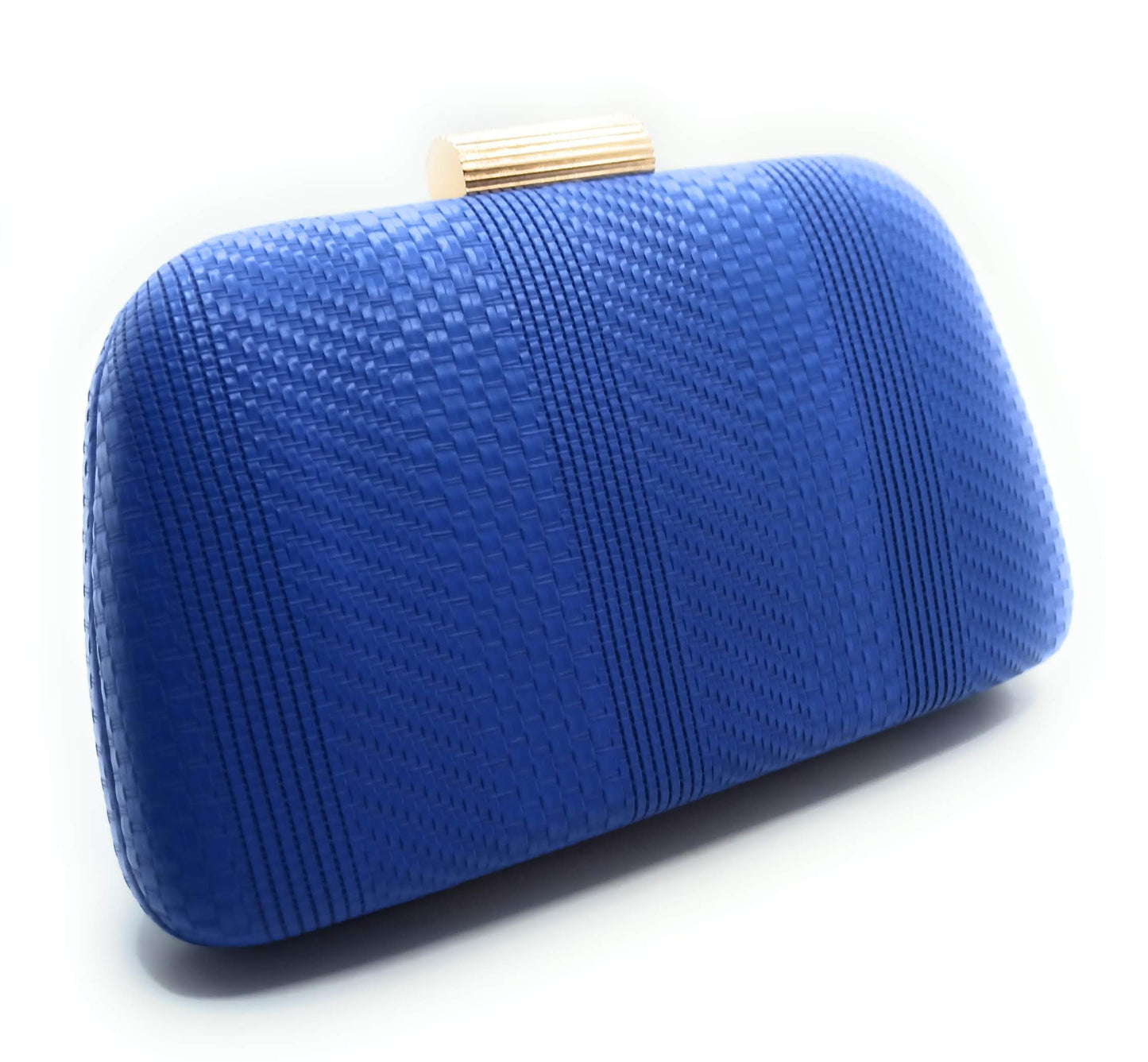 Cartera De Mano Bolso Fiesta · Trenzado Azul