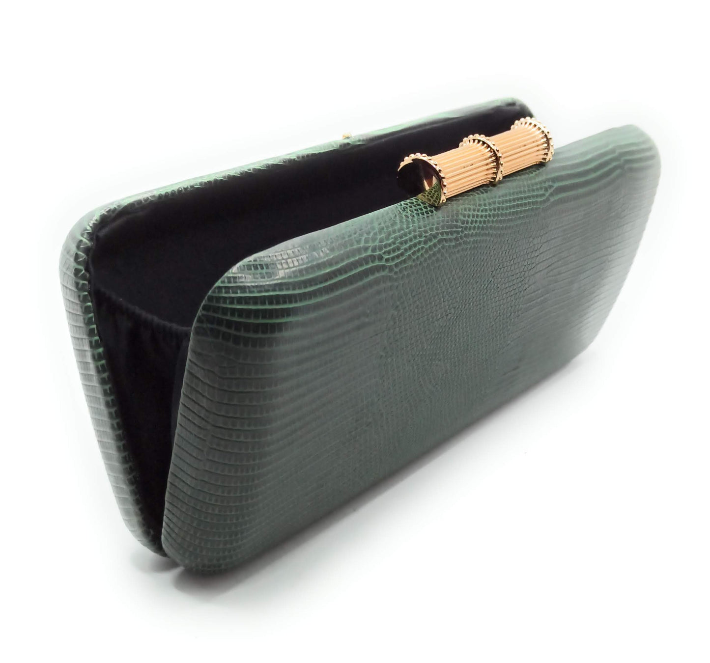 Cartera De Mano Bolso Fiesta · Bambú Verde