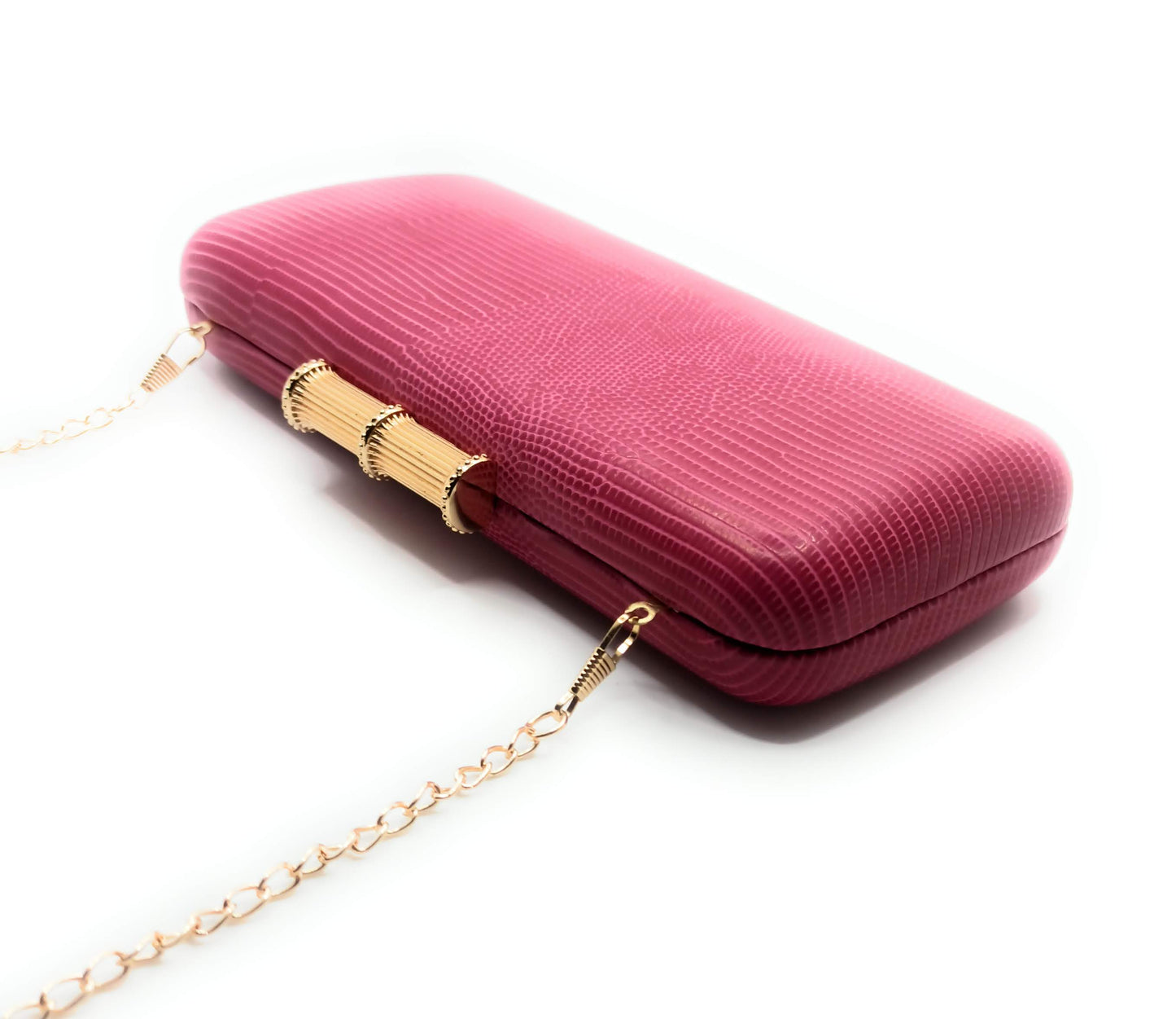 Cartera De Mano Bolso Fiesta Alargado · Bambú Buganvilla