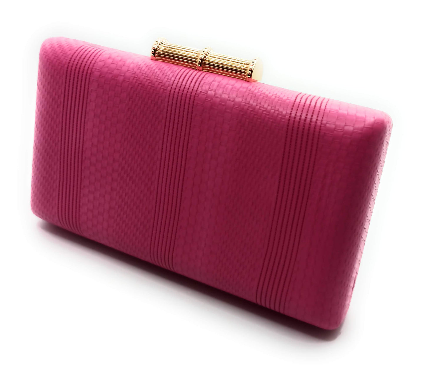 Cartera De Mano Bolso Fiesta · Bambú Fucsia