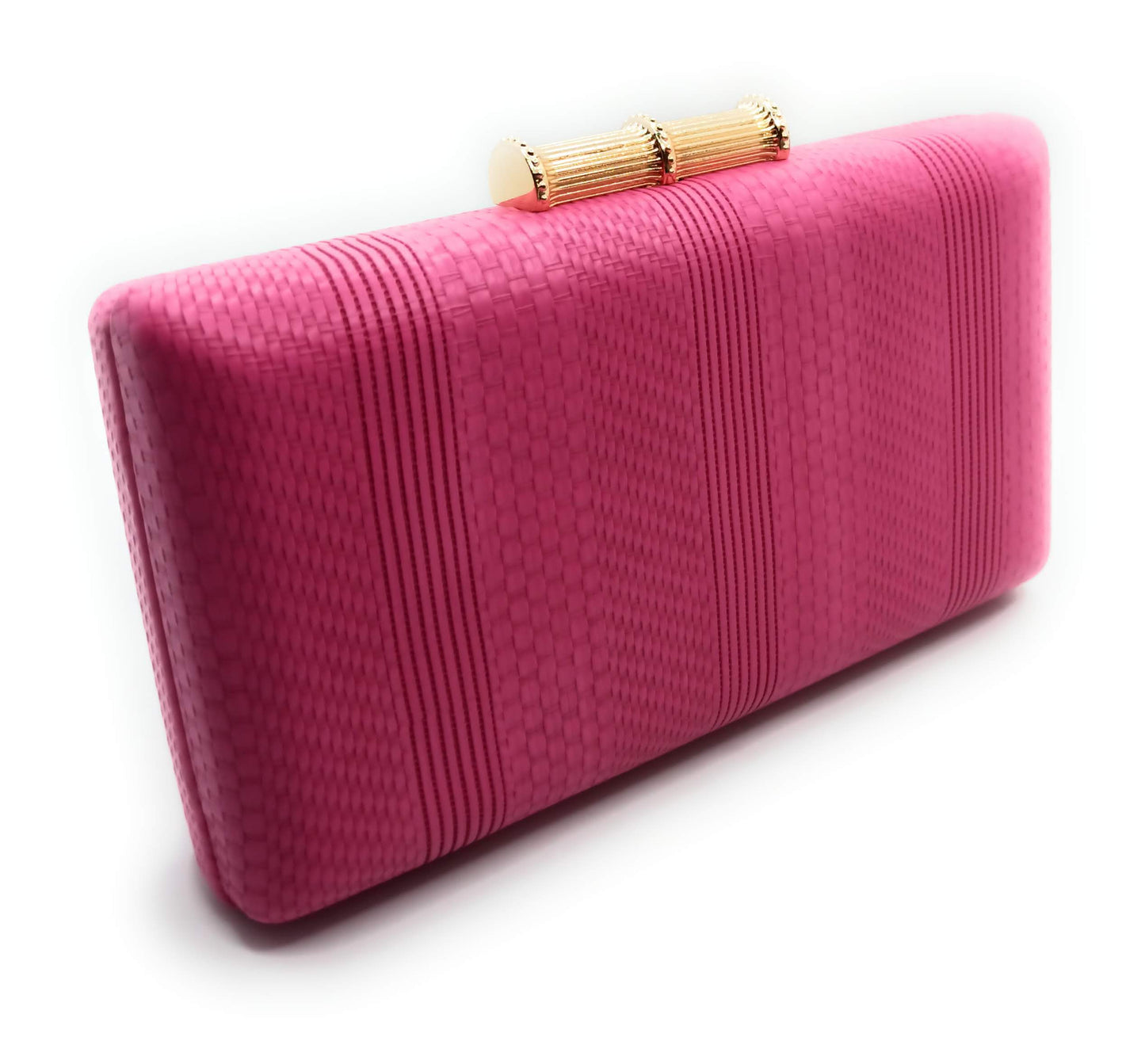 Cartera De Mano Bolso Fiesta · Bambú Fucsia