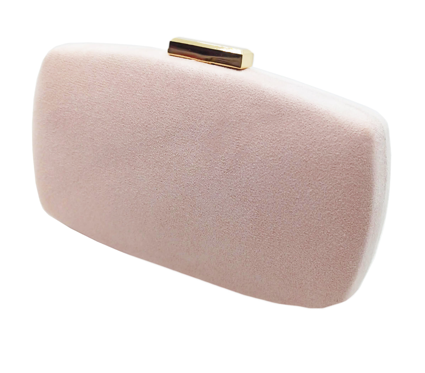 Cartera De Mano Bolso Fiesta · Ante Ovalado Nude (última unidad!)